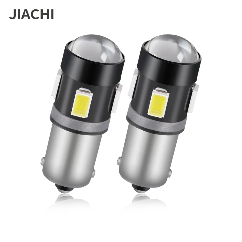 Jiachi 100PCS CANBUS T4W H6W Led Car Light Ba9s Led Auto Dome Light Lamp Bulbs 5630 White Red Yellow 12V Reading Door Light