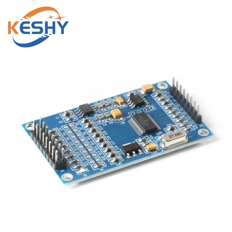 ADS1256 24bit 8 Channel ADC AD Module High Precision 30ksps ADS1256IDB ADC Collecting Data Acquisition Board 5V SPI Interface