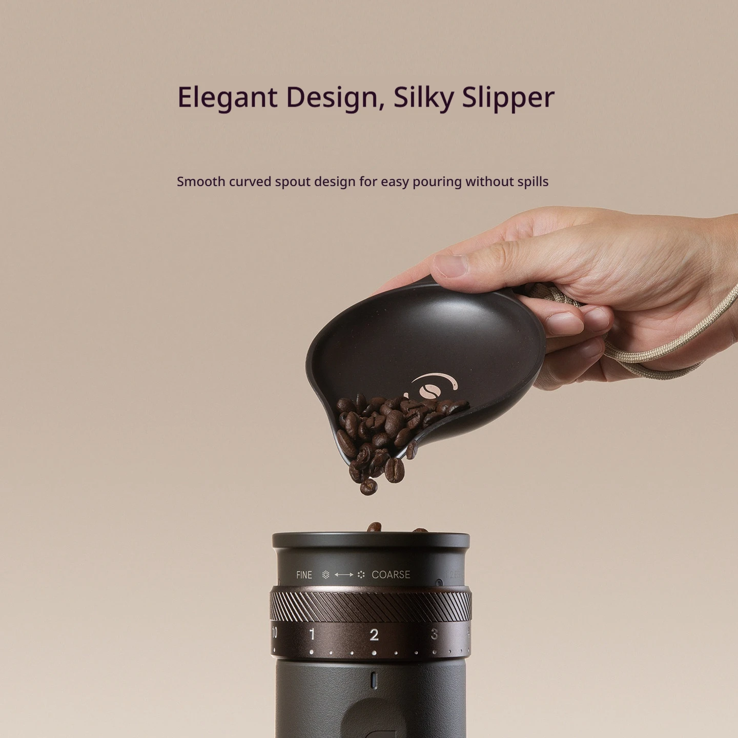 Outin Rebrew Coffee Bean Dosing Plate Portable Weighing Tray Container For Espresso Hand Brew Coffee Making