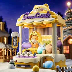 Kids Coin Operated Big Size Doll Claw Machine DIY Prize Vending Arcade Crane Toy with Light Music for Christmas Birthday Gifts