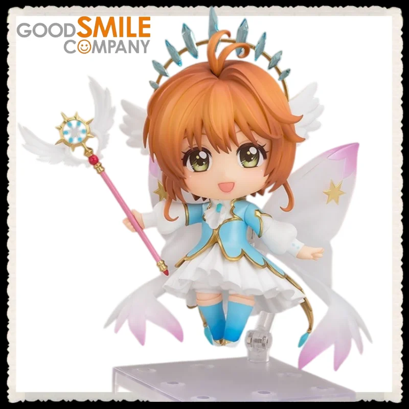 In Stock 100% Original Nendoroid #3072 Cardcaptor Sakura Sakura Kinomoto My First Sparkle Good Smile Q Version Articulated Model