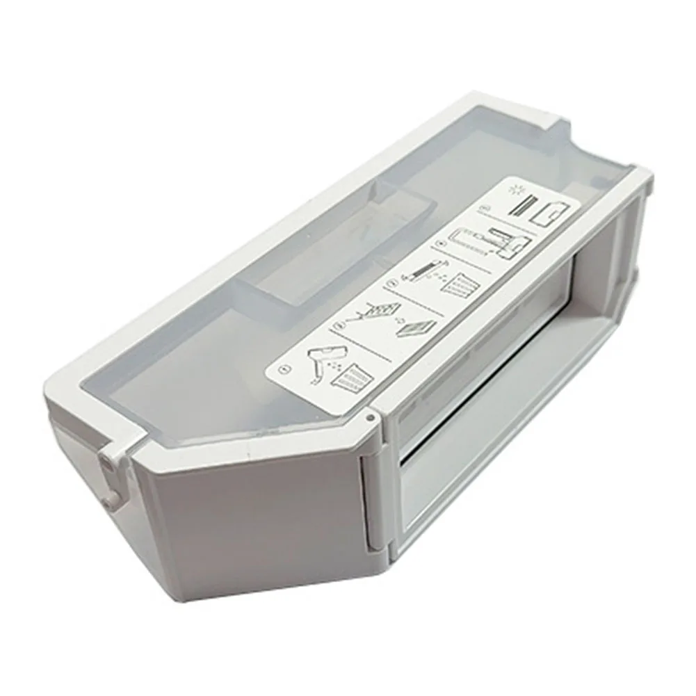 

As Shown Spare Parts Robot Vacuum Efficient Dust Containment Large Capacity Long-lasting Performance Plastic Construction