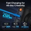 ZHIYUN 公式 SMOOTH 5S AI トラッキング ジンバル スマートフォン用 3 軸スタビライザー フィルライト ジンバル iPhone 15 Pro Max アンドロイド用 5