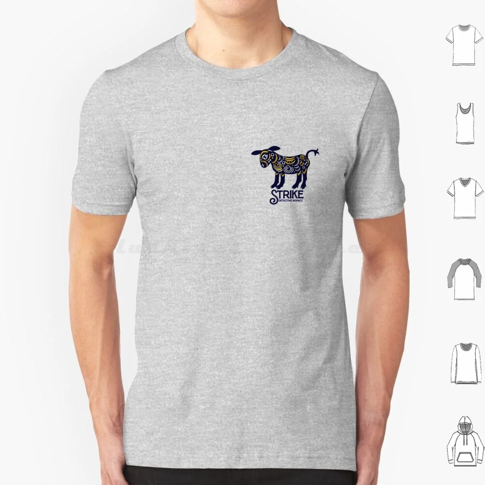 Cormoran Strike-Donkey T Shirt Cotton Men Women DIY Print Cormoran Strike Galbraith Troubled Blood Robin Ellacot Donkey Lethal