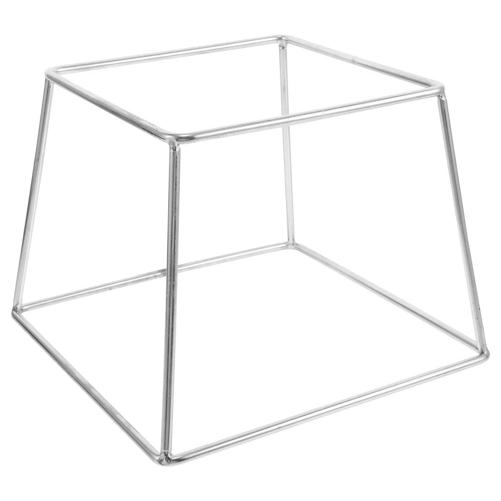 Double Layer European Style Serving Stand Raised Wire Riser Dessert Display Tray Pizza Pan Holder Rack Pizza Pan Display Stand