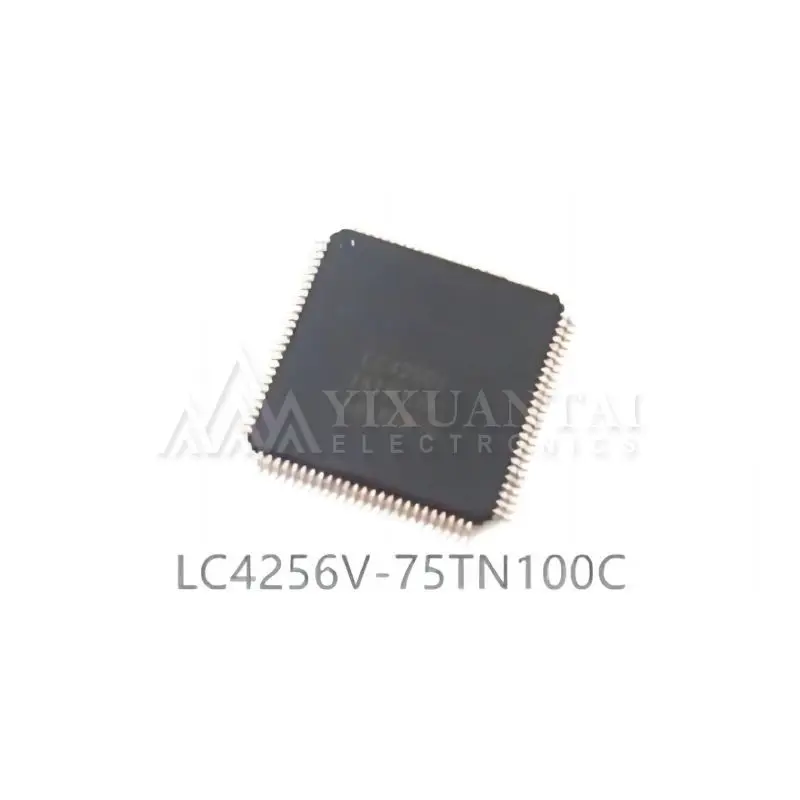 1pcs/Lot LC4256V-75TN100C IC CPLD 256MC 7.5NS 100TQFP  New