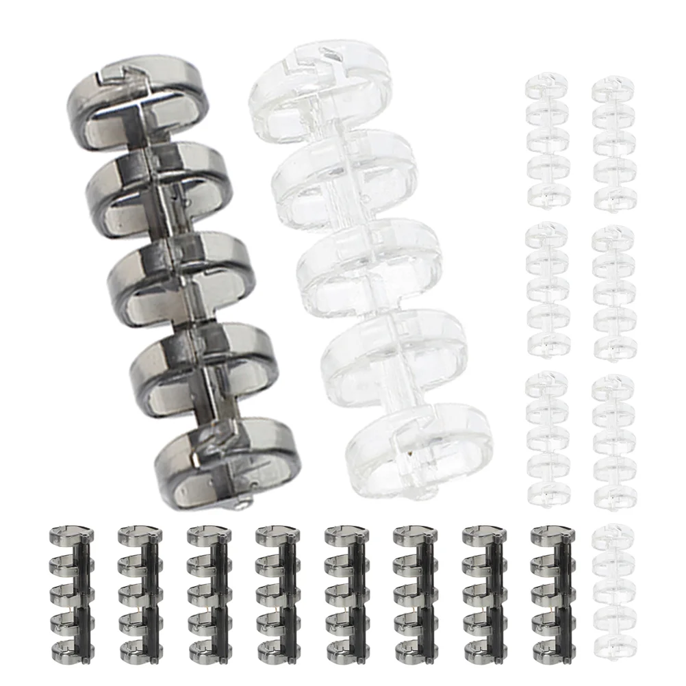 20 Pcs Large Key Binder Clips Classroom Essentials Teachers Section Book Rings Office Note Pads Plastic Well