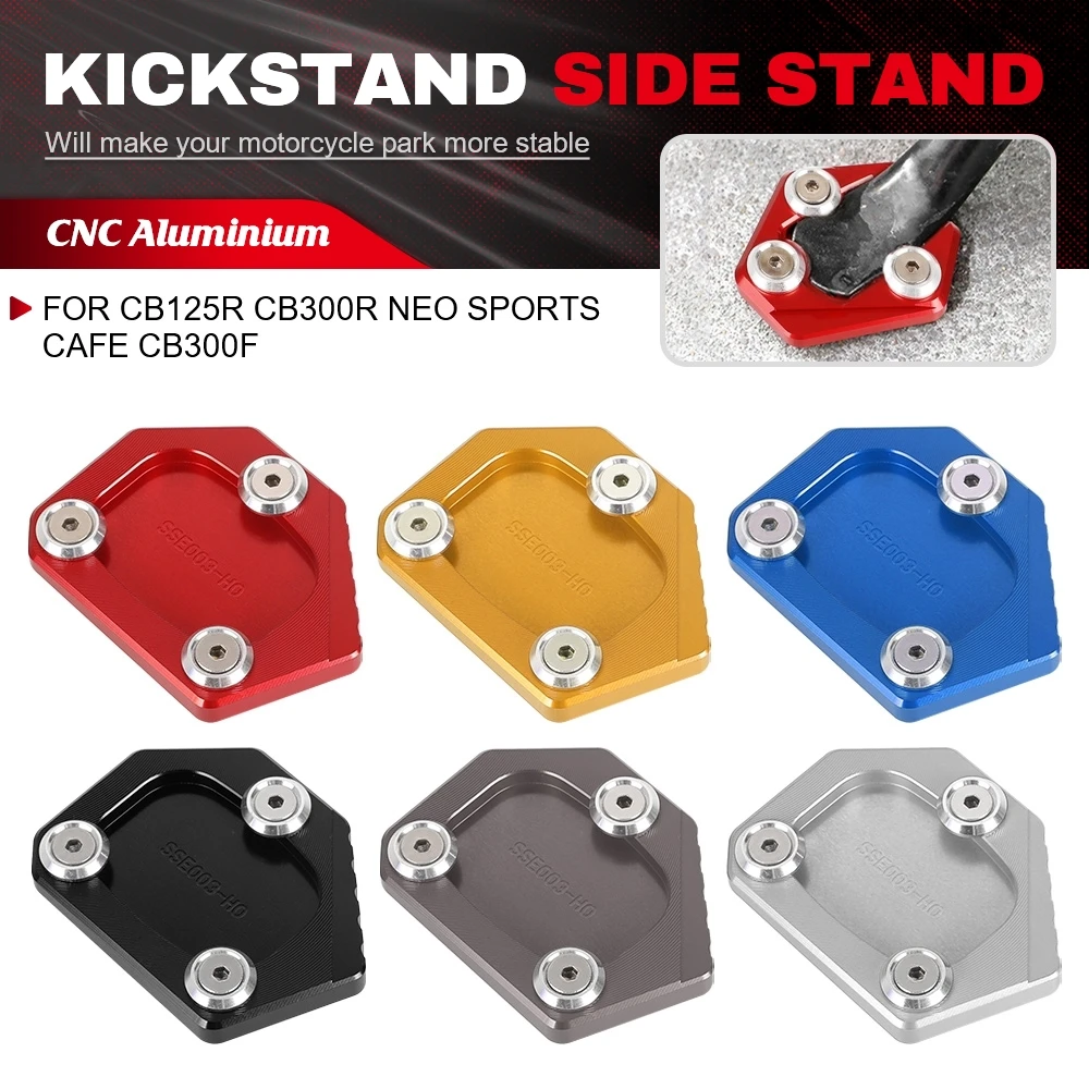 

Motorcycle Accessories Foot Side Stand motorbike Extension Pad Support Plate For Honda CROSSRUNNER VFR800X Crossrunner 2015-2023