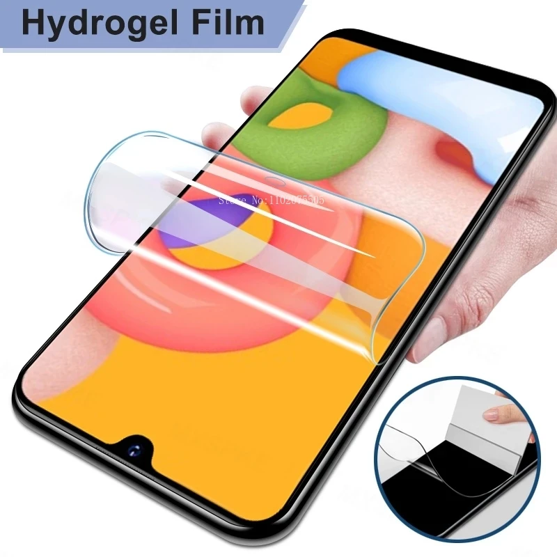 Película de hidrogel para Samsung Galaxy A52s 5G, protector de pantalla para A54 A14 A13 A52 A53 A73 A23 A32 A33 4G, película protectora no de vidrio 2