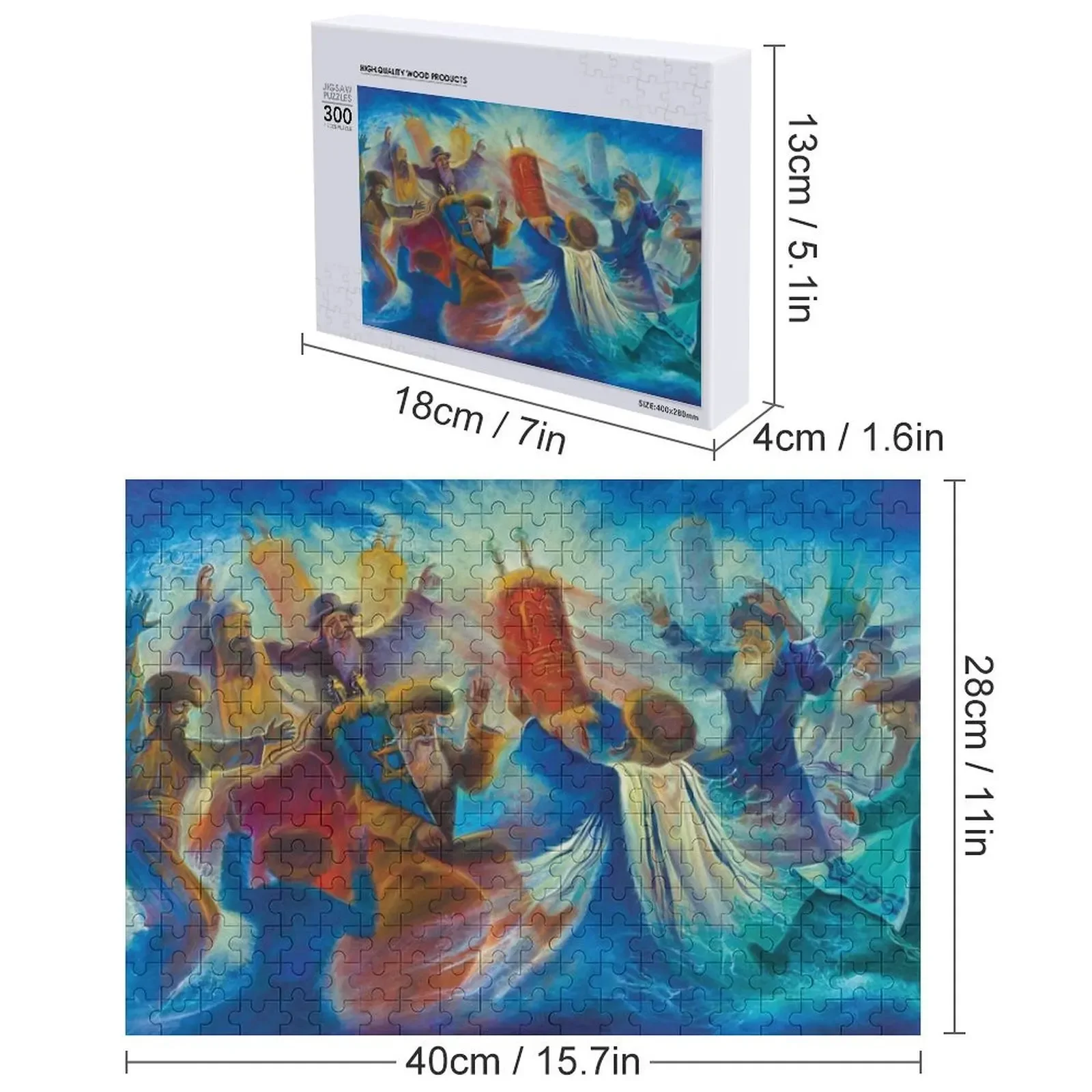 Puzzle Kayu Nama Anak, Hadiah Anak yang Dapat Disesuaikan, Puzzle Nama Kustom, Perayaan Simchat Torah