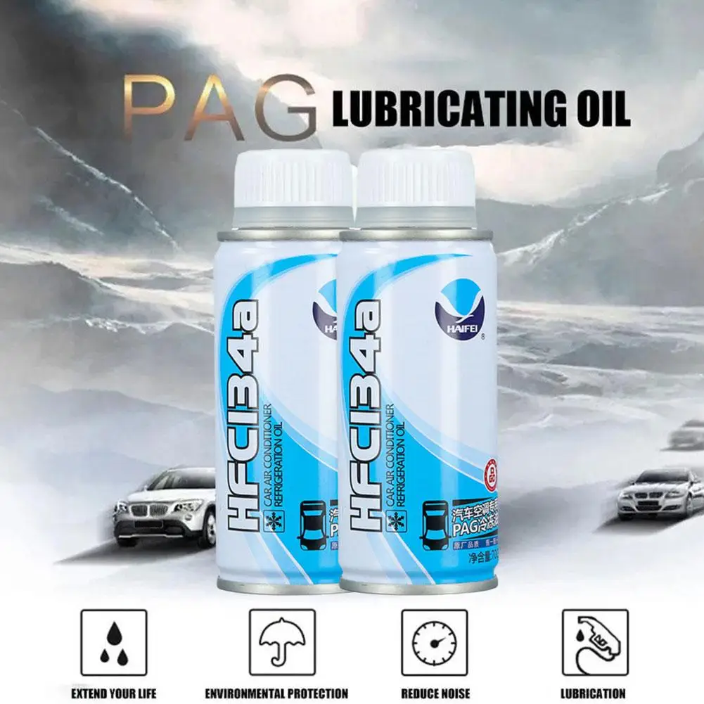 1Pc Automotive Air Conditioning Compressor Refrigeration Oil Car Refrigerant Efficiency Special Lubricant Oil Car Accessories