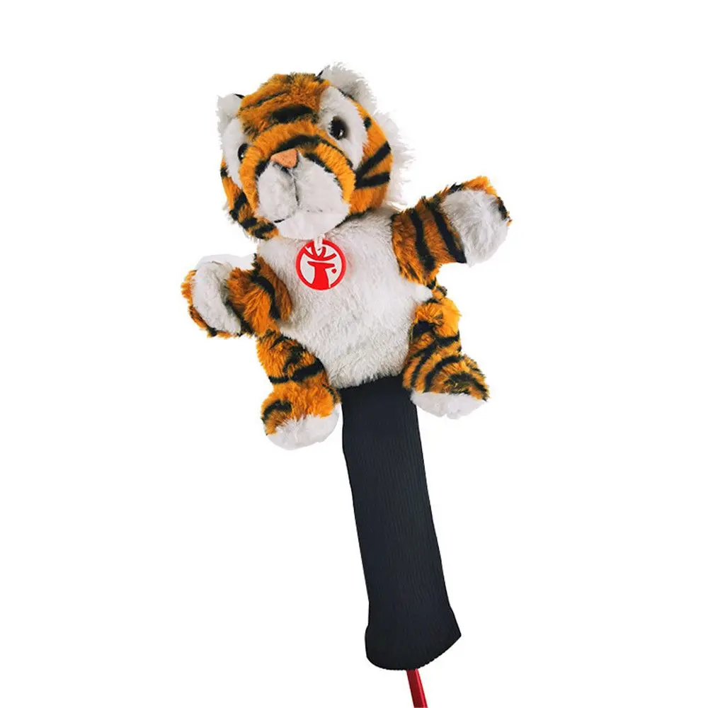 

Sport Accessories Practical Golf Rod Sleeve Sets Plush Animal Headcover 1/3/5 Fairway Woods Golf Club Head Covers