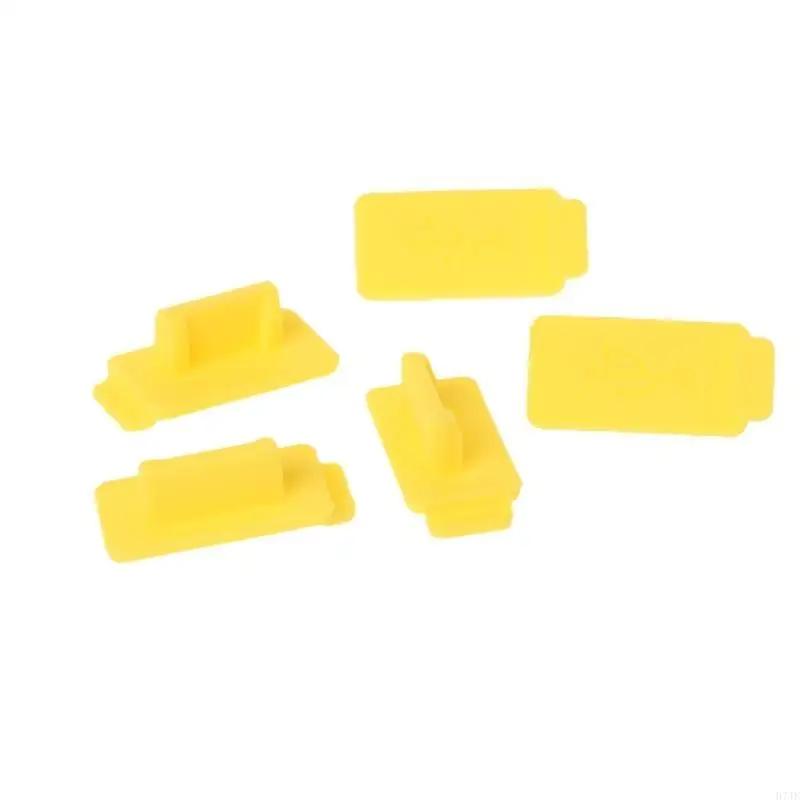 H7JF 5 PCS มาตรฐานกันฝุ่นมาตรฐาน USB ปลั๊กสำหรับแท็บเล็ตพีซี PowerBank ทนทาน