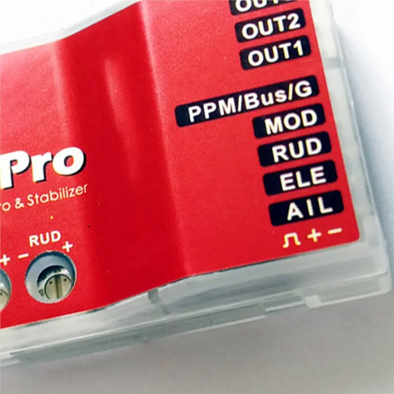 B44C A3 Pro طائرة ل RC وحدة تحكم في الطيران نظام استقرار الدوران لطائرة RC الثابتة الجناح المروحية متوافق مع الجيروسكوب #5