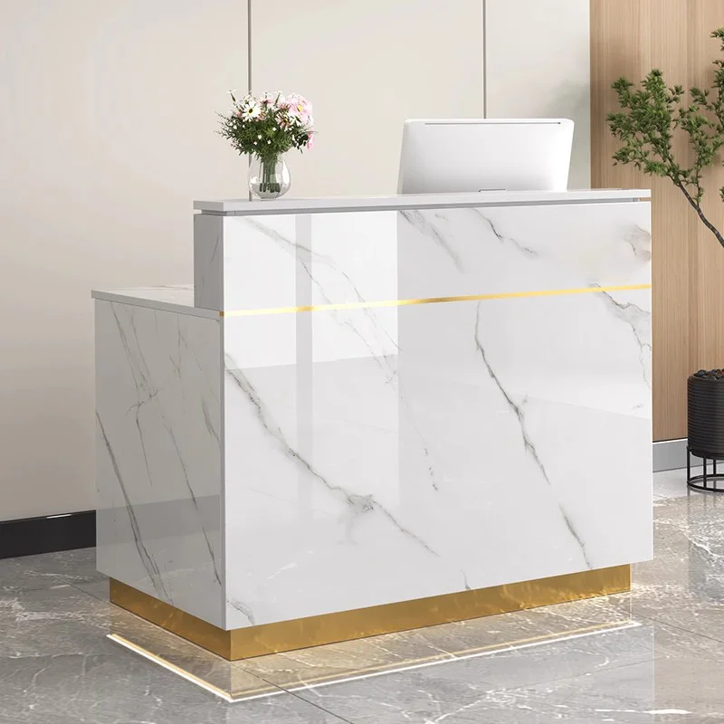 

Led Lights Salon Reception Desks Beauty Restaurant Hotel Reception Desks Welcome Executive Comptoire Accueil Lounge Furniture