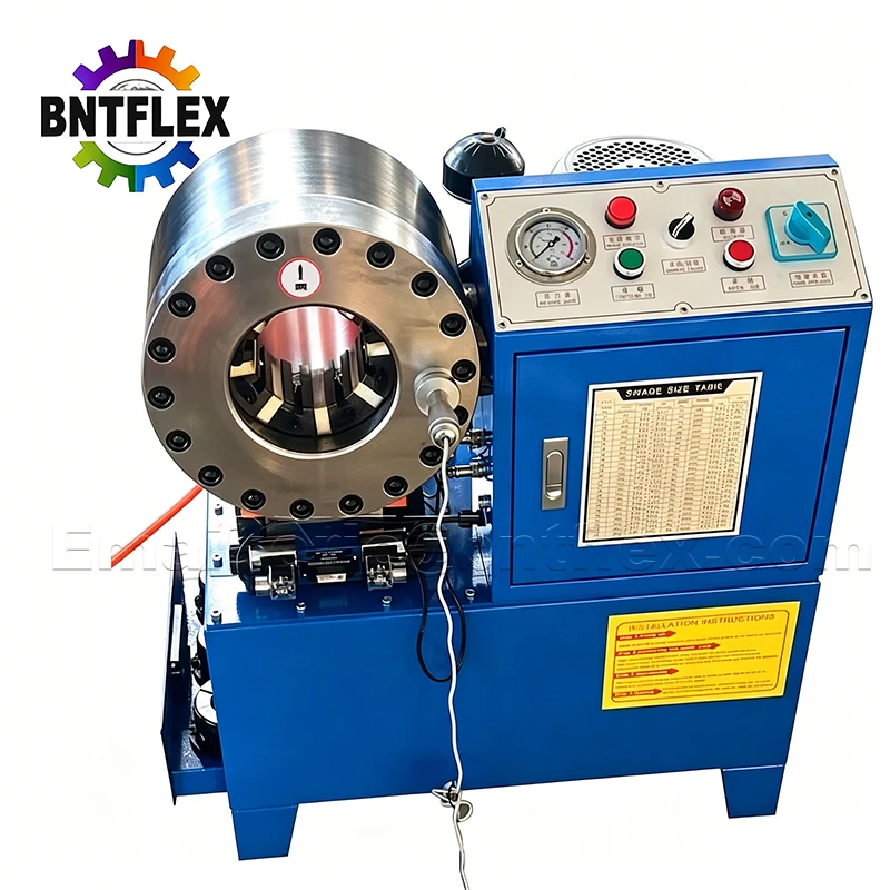 

Customized BNT68 High performance 10pcs free dies 1/4-2inch hose crimper hose crimping machine