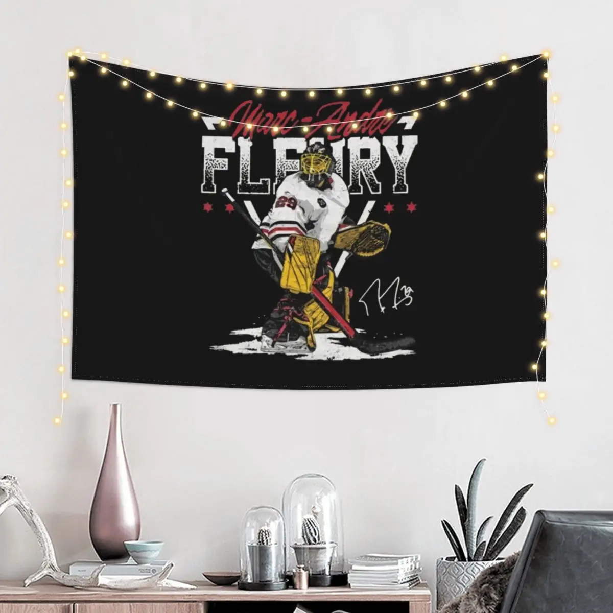 Marc-André Fleury Tapestry Room Decore Aesthetic Room Decor For Girls Tapestry