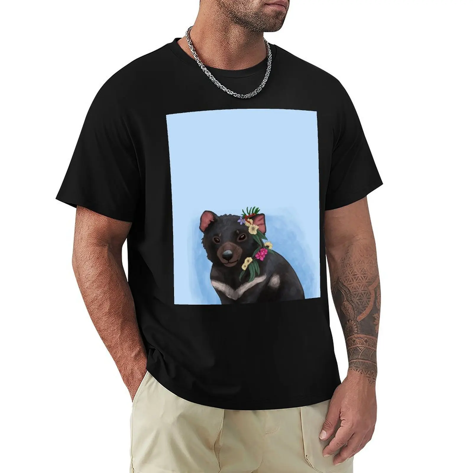 

Pastel Tasmanian Devil T-Shirt sweat blanks funny gifts men t shirts high quality