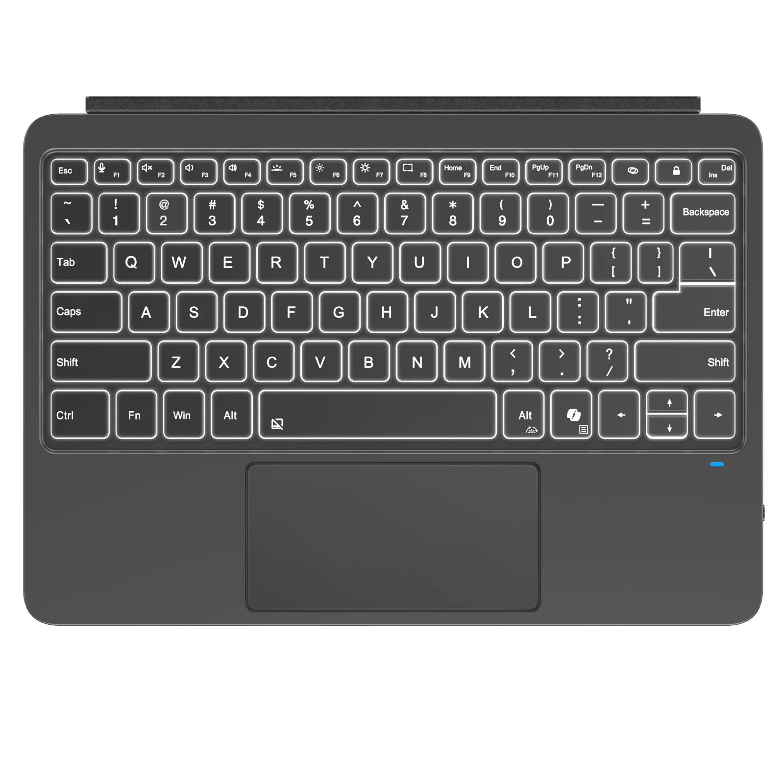 

TiMOVO Keyboard for Microsoft Surface pro 12" 2025, Wireless Bluetooth Keyboard with LED Backlight
