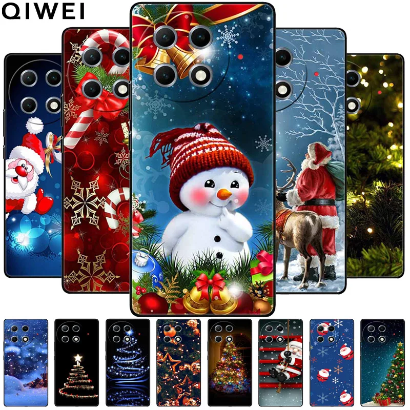 Christmas Phone Cases For Tecno Camon 30S Pro Case Silicon TPU Soft Bumper On for Tecno Camon 30 4G 5G Camon30 Pro Premier 30Pro