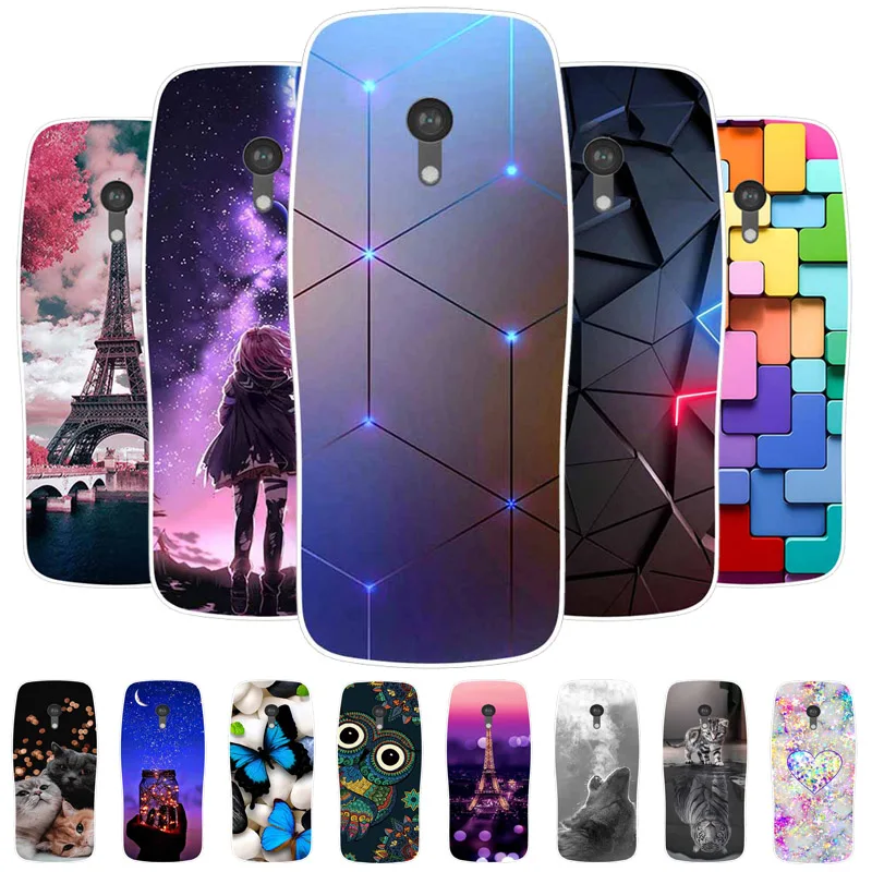 For Nokia 3210 4G 2024 Case Clear TPU Soft Silicone Phone Cover for Nokia 3210 TA-1618 Protective Back Shells Cute Cartoon Print