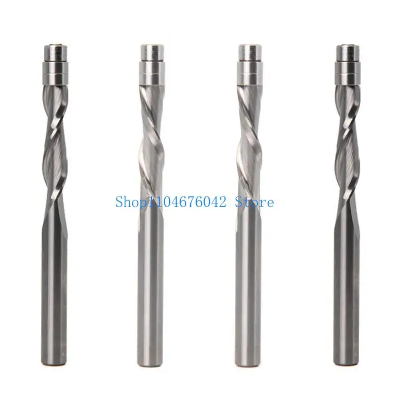 5asd 6mm Shank Up Down Milling Cutter Router Bits Steel End Mill Cutter