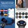 남성용 Amoled 오리지널 스마트 워치, TWS 헤드폰, 블루투스 통화, NFC 스마트 워치, 로컬 음악, 아웃도어 스포츠 워치, 1.46 인치, 2 인 1, 신제품 5
