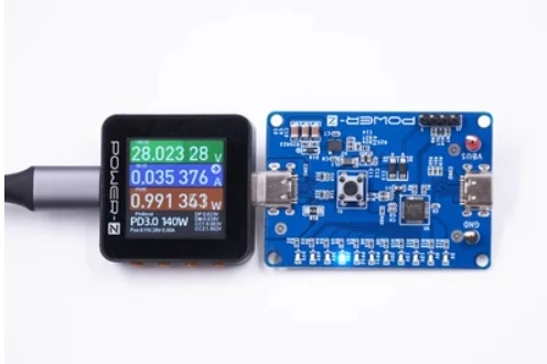 Nvarcher PD3.1 USB 28V แรงดันไฟฟ้าล่อ papan ujian ริ้วรอยกับโหลด