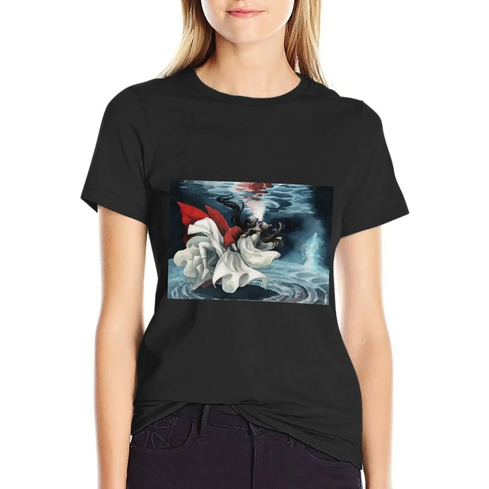 

HuaLian T-Shirt cute clothes Blouse kawaii clothes aesthetic clothes Summer Women's clothing