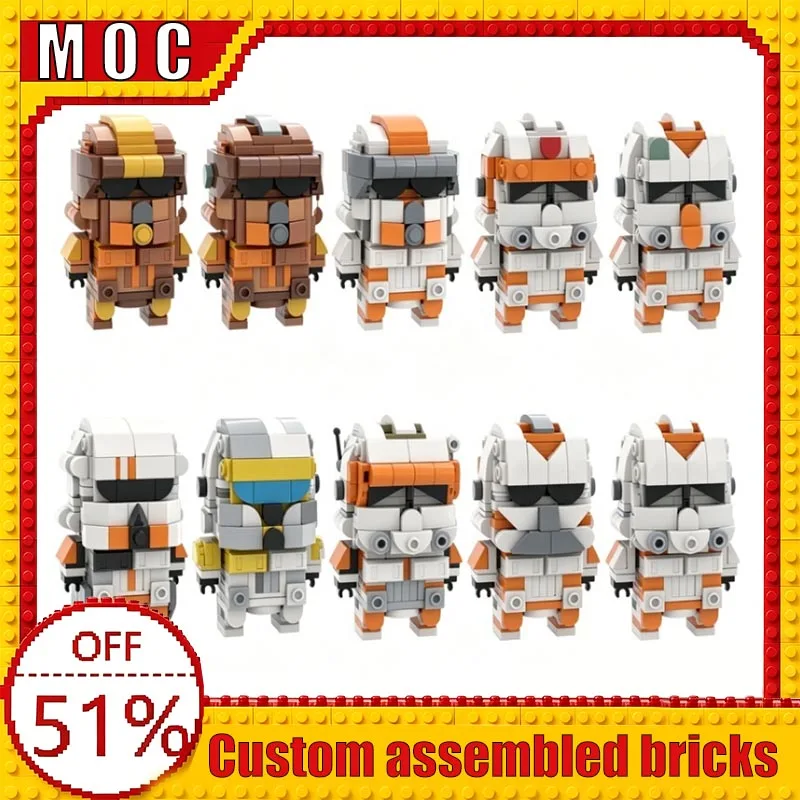 

4861PCS War Series 212th Battalion Brick Bundle Custom Building Blocks MOC Set Educational Assembly Toy Birthday Gifts Display