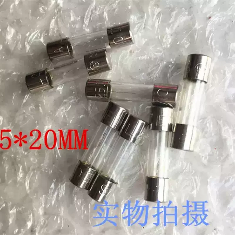 5-100pcs high-quality 5 * 20MM F1AL250V 1A/250V fast melting glass fuse tube