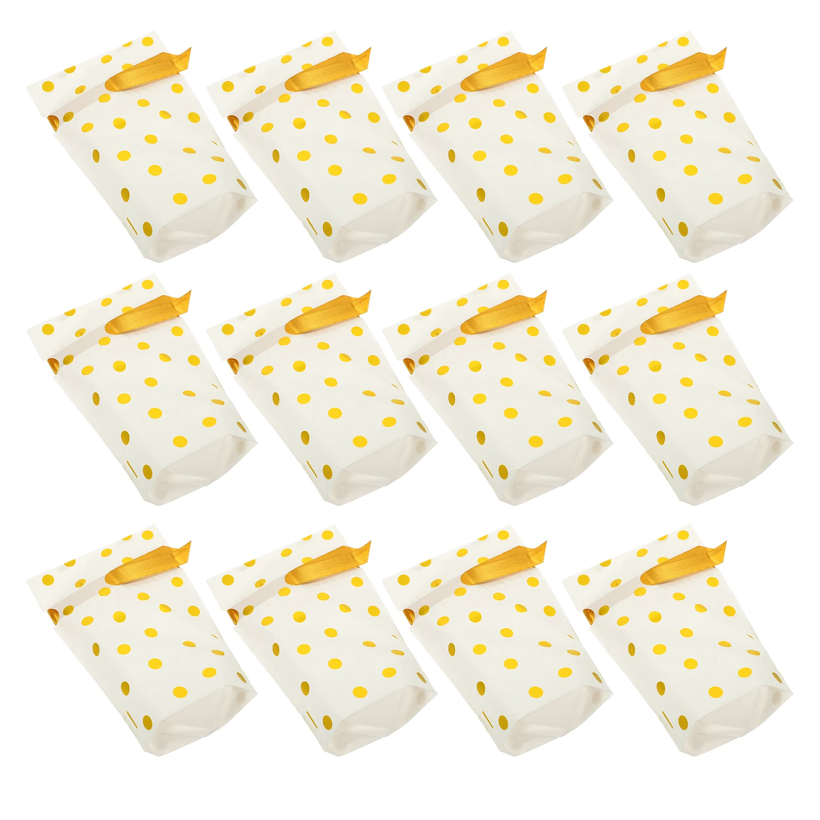 

50 Pcs Candy Bags Gift Sealed Cookie Biscuit Packaging Pouches Drawstring Favor Lightweight Practical Multi Purpose DIY Wrapping