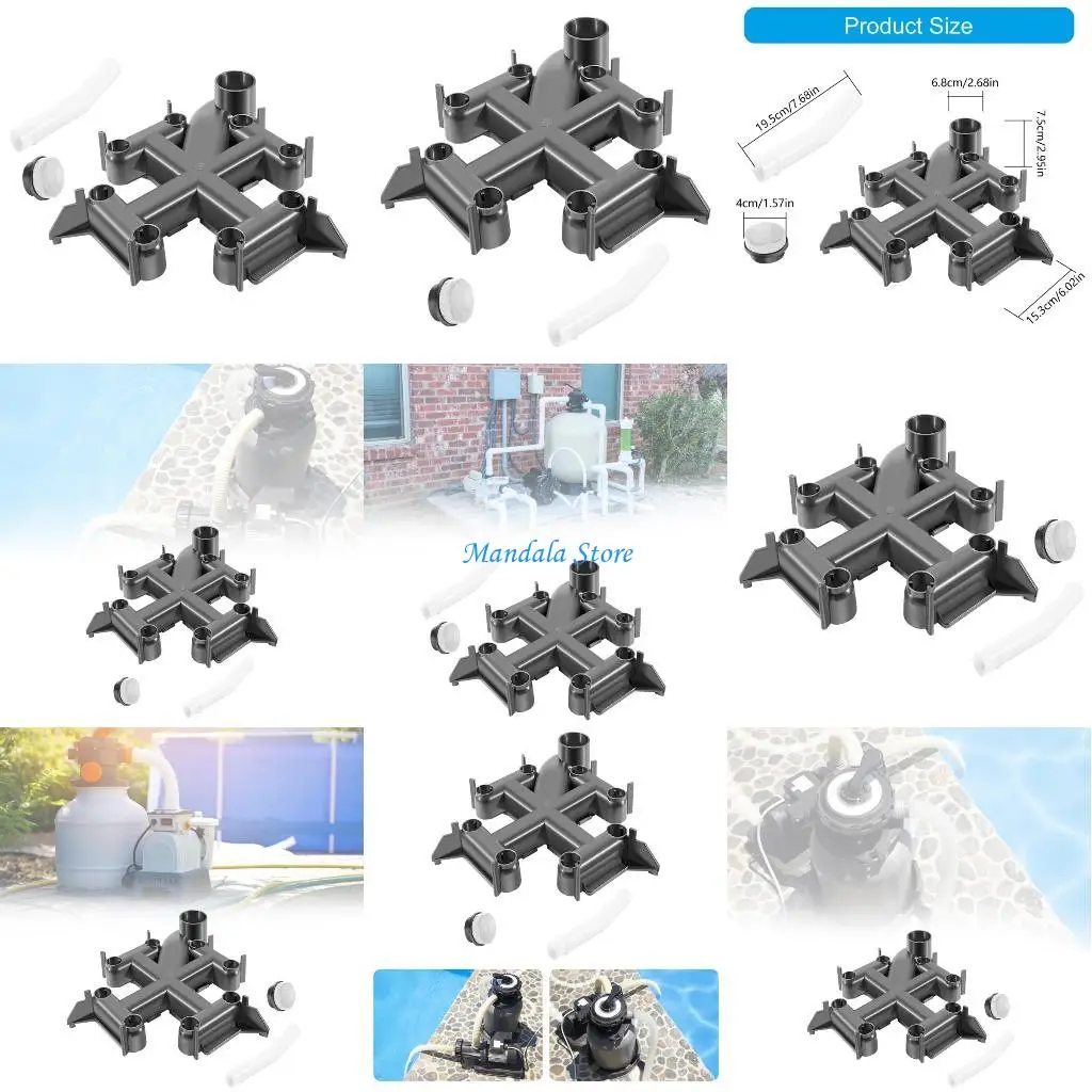 

U2JC Pool and Spas Water Filter Provide Superior Filtration with Sturdy PVC Materials Portable for Various Pool Size