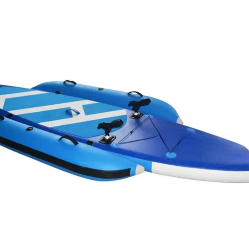 fishing paddle board boat double layer inflatable paddle board double parent-child sea paddle surfboard