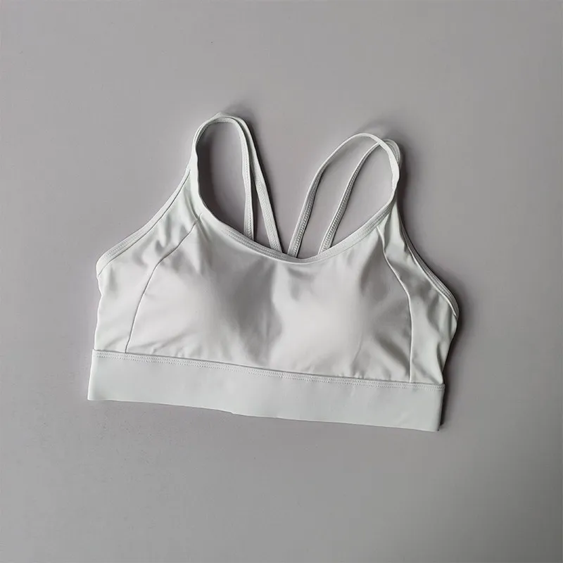 Hochintensiver Fitness-Sport-BH, stoßfest, verhindert Durchhängen, integrierter Stil, Laufunterwäsche, Kontrast-Weste-Top für Frauen – Detail 19