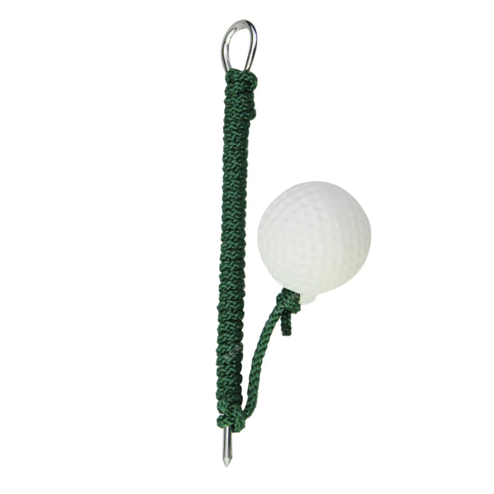 

3pcs Swing Trainer Golf Tool Metal Plastic Nylon Practice Cord Fly Rope Driving for Beginner Warm Training