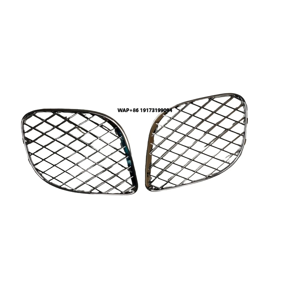 

For Bentley-Flying Spur Front Bumper Body Kit 3W5807683 3W5807682 Front Grille and Vent Covers in Chrome New Condition