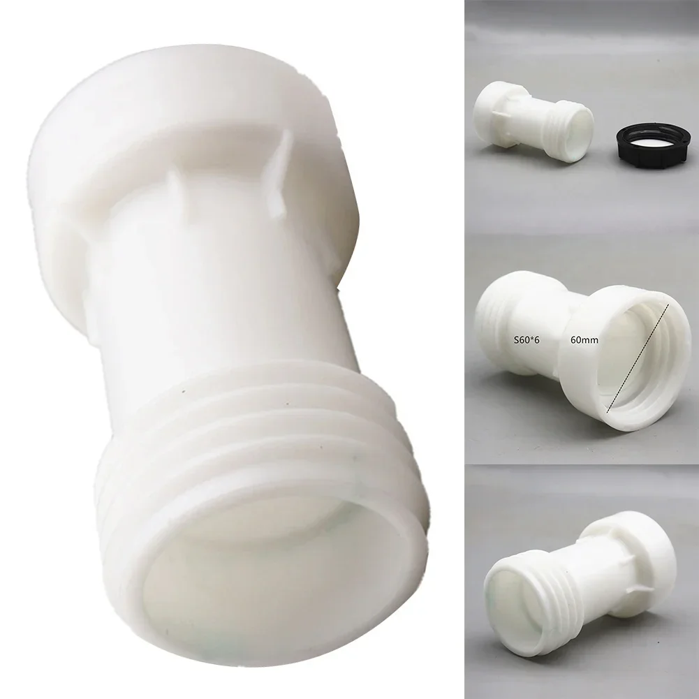 S60*6 IBC Ton Extension Joint Plastic Joint Dust Drain Tube Discharge Outlet Extension Rainwater Tank Adapter