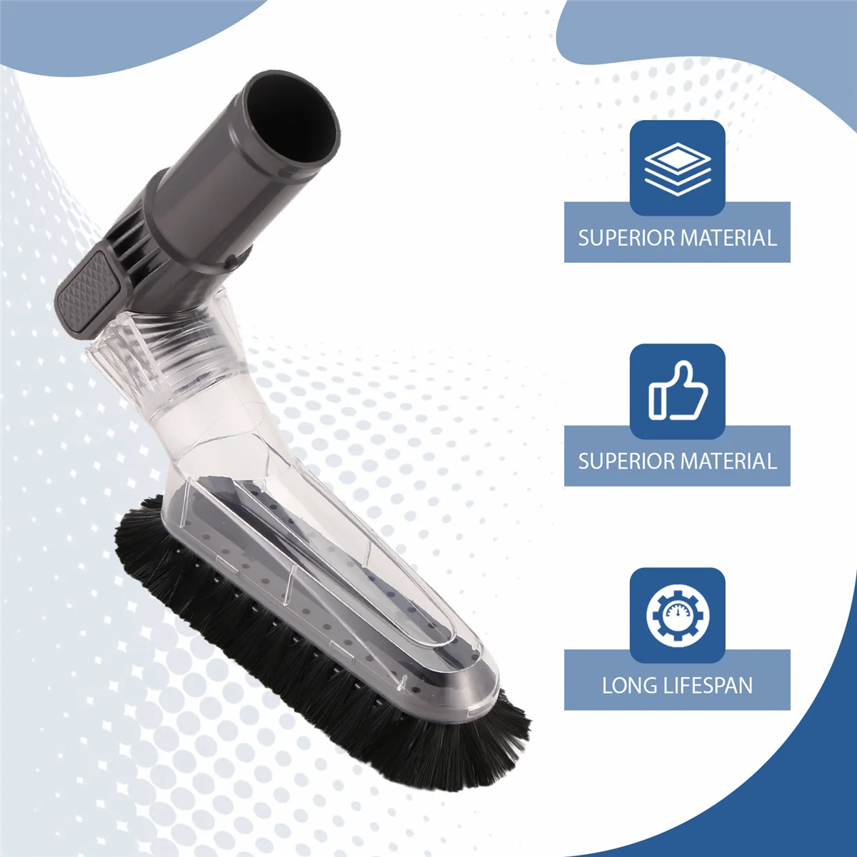 AT17 Beste Flexibele Antistatische Borstel Zachte Afstofborstel Voor Dyson Dc49 Dc59 Dc62 V6 Dc52 Dc56 Dc37 Dc45 Dc48 Allergie Tool Kits