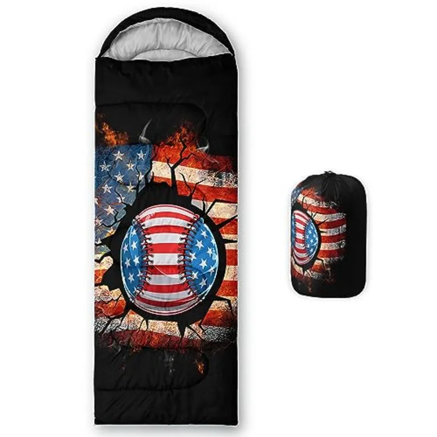 

Camping Sleeping Bags, 3 Season Warm and Cool Weather, Lightweight, Waterproof Sleeping Bags for Adults and,Traveling, and Outd