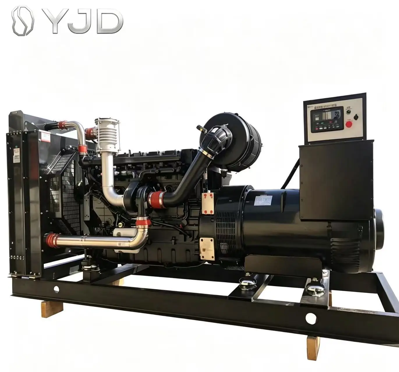 Wei-Chai WP10D320E200 320KW 385KVA Open Frame Type Diesel Generator Auto Start ATS 1800 RPM 400V Three Phase Electric Start