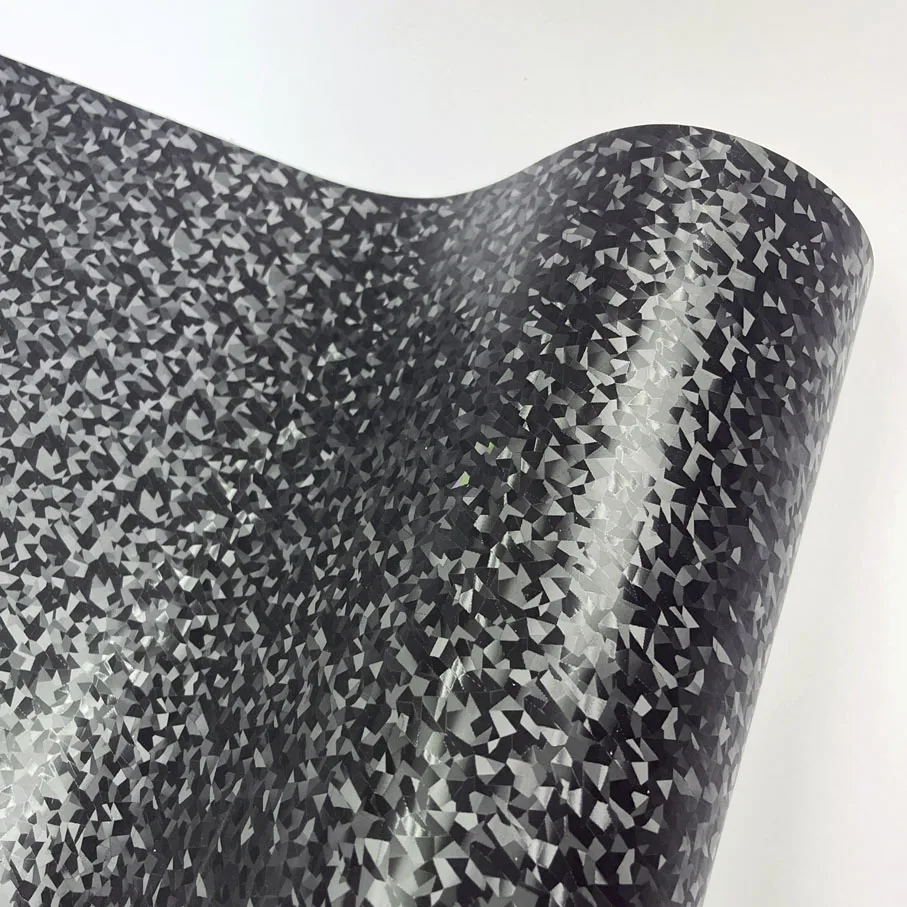 

Премиум матовая черная стеклянная текстура кованая углеродистая виниловая пленка рулон DIY самоклеящаяся наклейка пленка автомобильная пленка