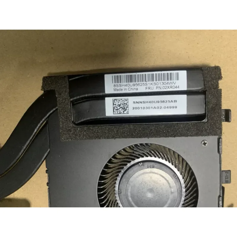 Original Fan Heatsink for Lenovo ThinkPad X1 Extreme and P1 Gen 2 02XR044