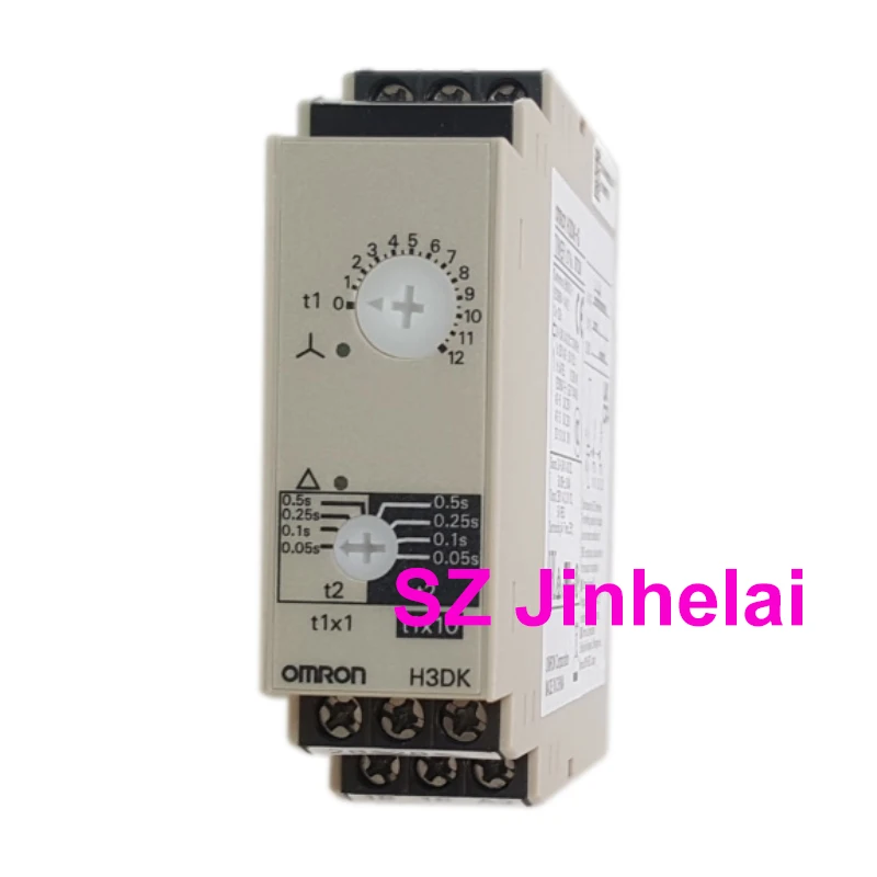 

OMRON H3DK-F H3DK-G Authentic Original Solid state time relay 24-240VAC/DC