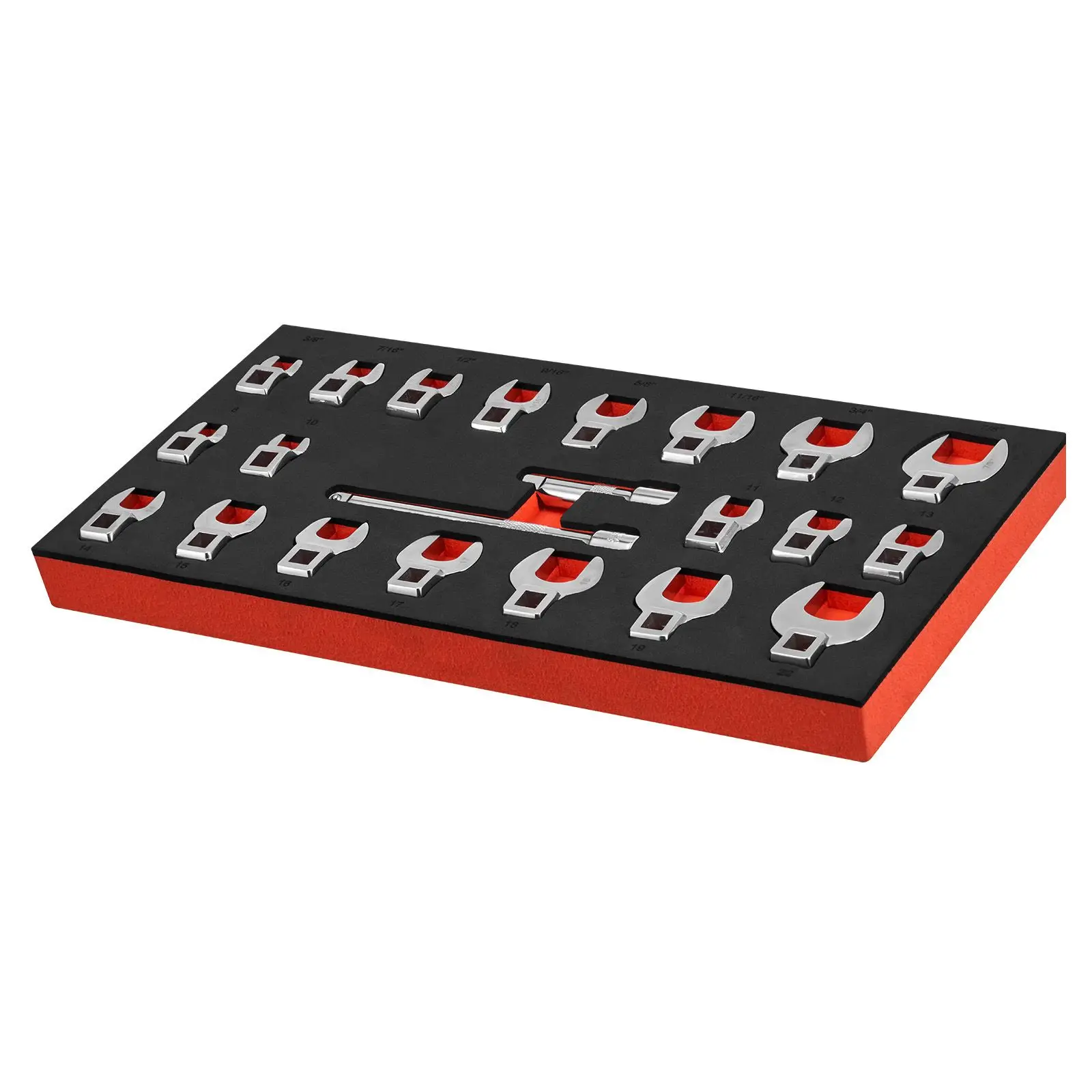 Crowfoot Wrench Set, 3/8