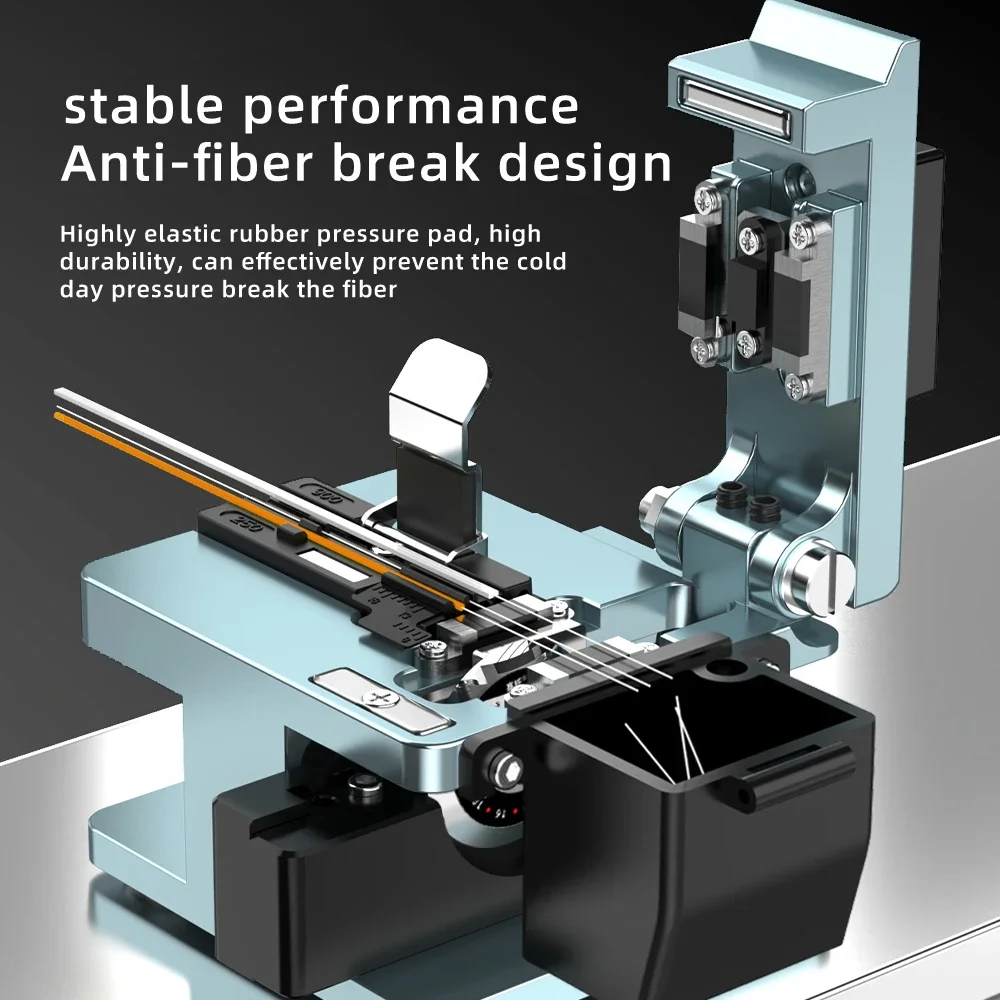 SAIVXIAN-Fiber Cleaver V20, Cable Cutting Knife, FTTT Fiber Optic Tools, High Precision Cutter, 24 Point Blade