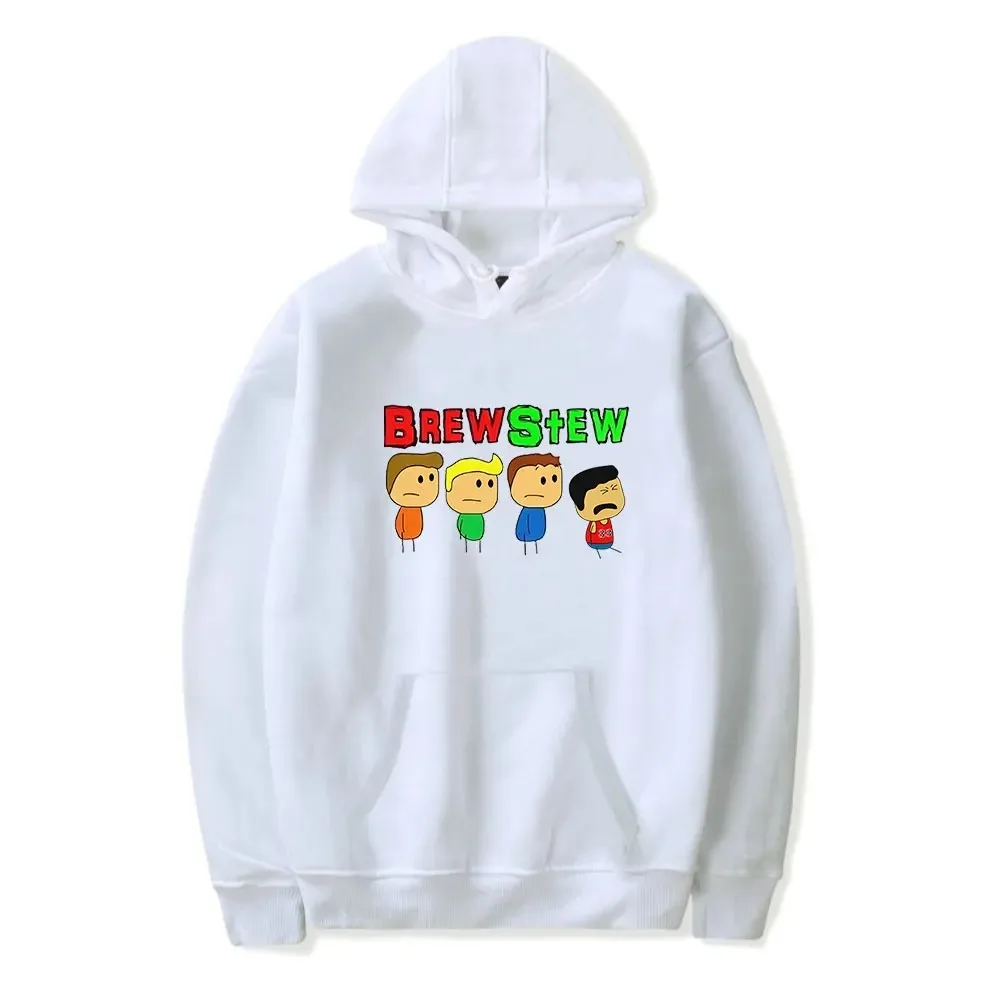 Mulheres e homens Brewstew Hoodie moletom, pulôver de manga comprida, roupas da moda 2024