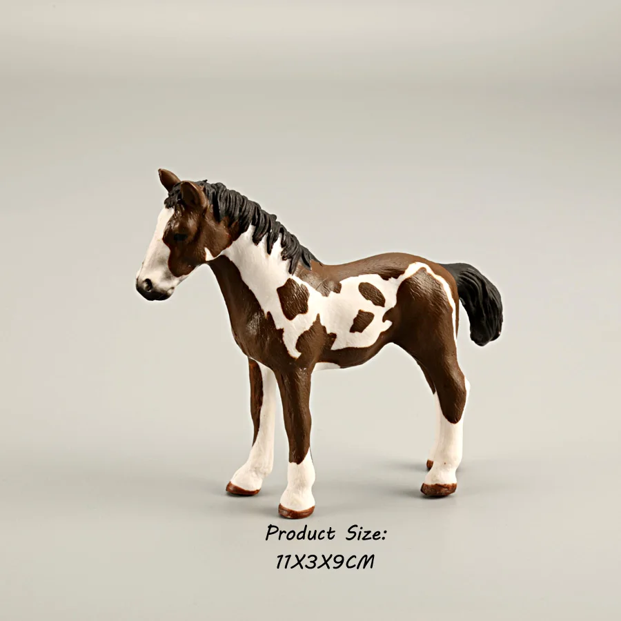 Classics Collectible Horse Figures Toys Simulation Assorted Colors Horse  model figurine PVC toy Educational Playset for Kids