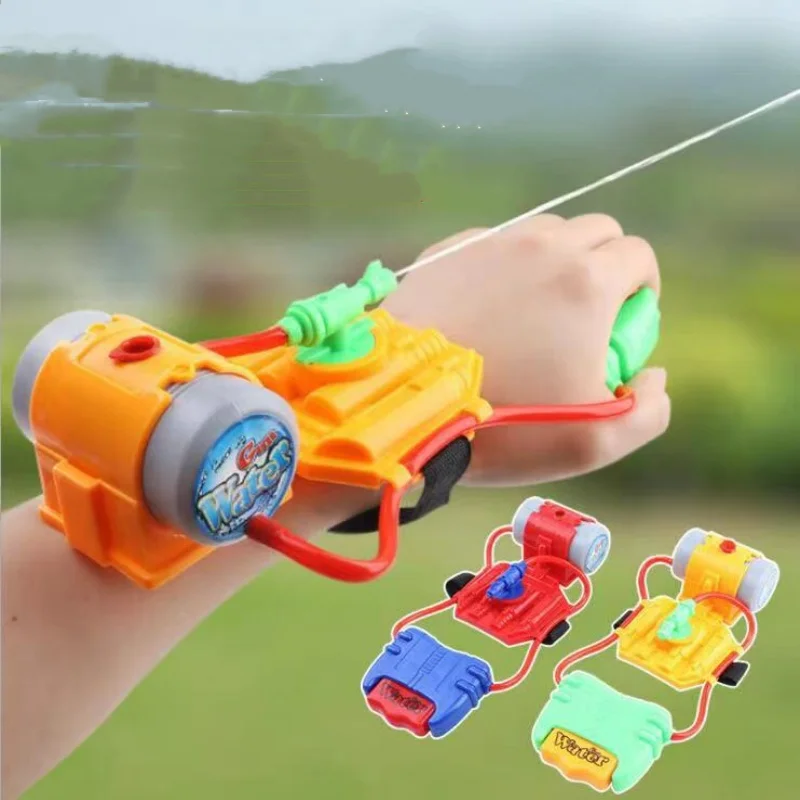 Water Gun Toys Fun Spray Wrist Hand-held Children\'s Outdoor Beach Play Water Toy For Boys Sports Summer Pistol Gun Weapon Gifts