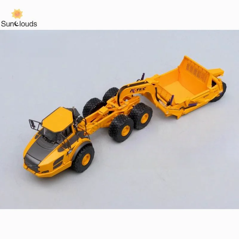 

Model Toy Alloy 1:50 Scale VOL K-Tec1233 ADT A40G Scraper Die Cast Model Toy Car & Collection Gift & Display & Souvenir